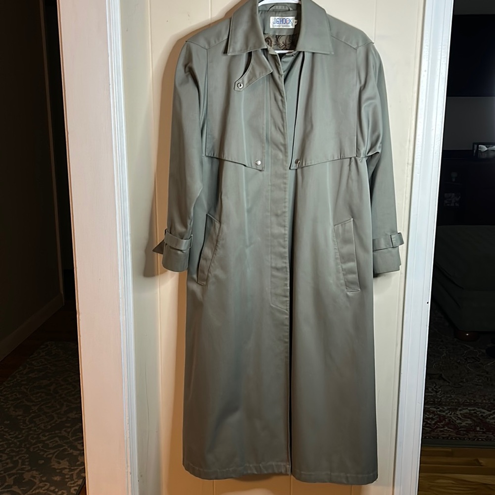 J.G. Hook Women’s Sage Green Lined Coat